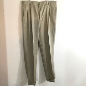 Jos. A. Bank Cuffed Hem Dress Khakis 40 x 34